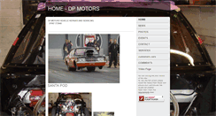 Desktop Screenshot of dpmotorsracing.com